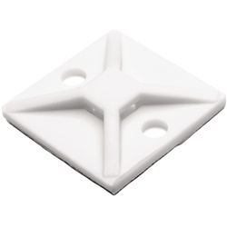 Basetta adesiva 28x28 mm UB28-N per fissaggi rapidi in quadri e centraline