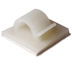 Clip adesiva RB8 fissaggio cavi tubi installazione rapida spazi ristretti adesivo