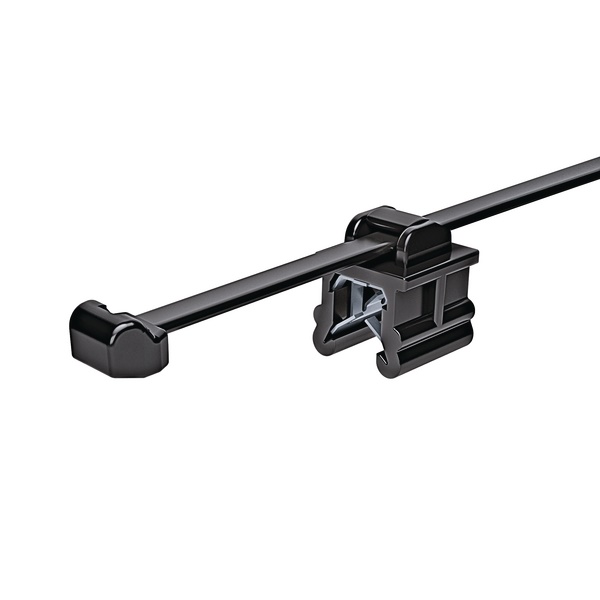 Fascetta fissaggio 2-Piece preassemblata EdgeClip per bordi lamiera 3-6 mm uso quadristi automotive