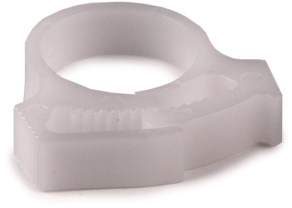 Stringitubo snapper naturale SNP12 fermacavo plastica riutilizzabile per applicazioni industriali e domestiche