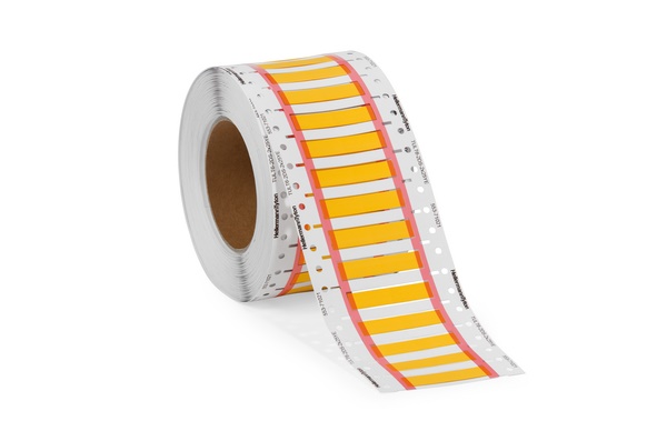 Marcacavo termorestringente UL Ladder TULT4.8-1.6DS 3:1 flessibile resistente solventi per identificazione cavi industriale