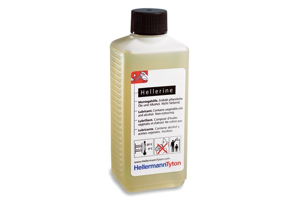 Lubrificante Hellerine 5 litri oli vegetali universale per manicotti elastici