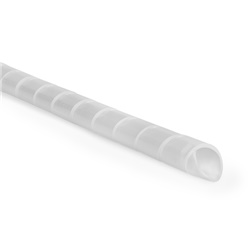 Spirale trasparente protezione cavi 30 mt SBPE1.5 per installazioni elettriche standard e quadri elettrici