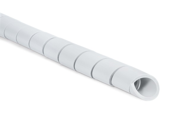 Spirale protezione cavi grigio 30 mt SBPE9 per installazioni elettriche e quadri