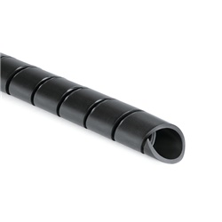 Spirale protezione cavi nero 30 mt SBPE16 per installazioni elettriche e quadri