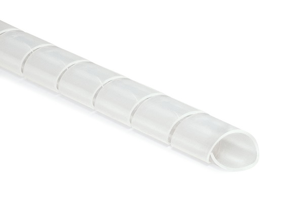 Spirale PTFE trasparente 5m ø4mm resistente alte temperature protezione cavi tubi