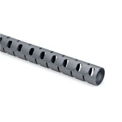 Spirale aperta protezione cavi 16mm silver 2m uso industriale e elettrico