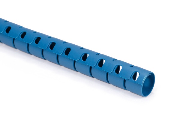 Spirale aperta rilevabile 25m diametro 16mm HWPPMC per protezione cavi industria alimentare e farmaceutica