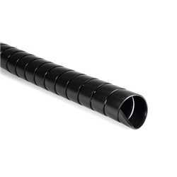 Spirale protezione cavi PP nero ø15 mm 1 metro alta resistenza abrasione industria