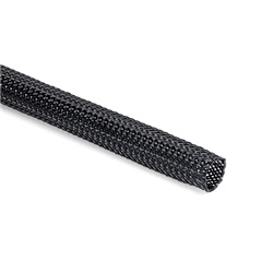 Calza trecciata 7-15 mm poliestere resistente abrasione settore industriale e automotive