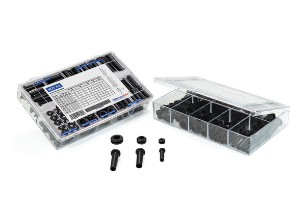Kit protezione bordi flessibile resistente agenti chimici per costruzioni e manutenzioni