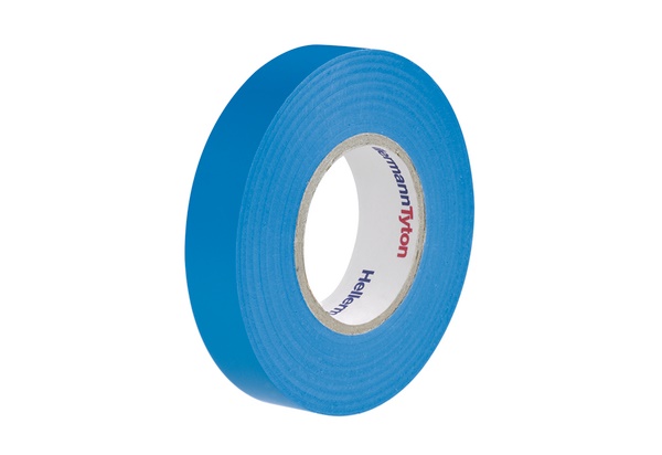 Nastro PVC isolamento flessibile 15x10 mm blu per cablaggi elettrici fino 1kV uso interno ed esterno