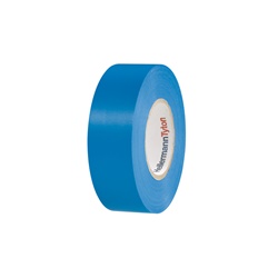 Nastro PVC isolamento elettrico flessibile 25x25 mm blu uso interno ed esterno fino 1kV