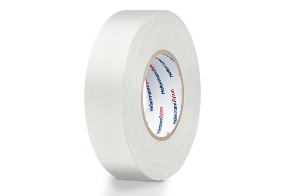Nastro in tessuto 19x50 resistente strappo rivestimento PE per legatura fissaggio identificazione eventi fiere