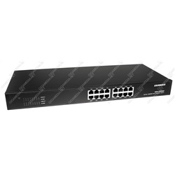 Switch 16 porte RJ45 10/100 Mbps (rackable 19)