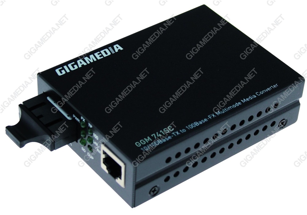 1000 Mbps RJ45 verso 1000Base LX monomodale connettore SC