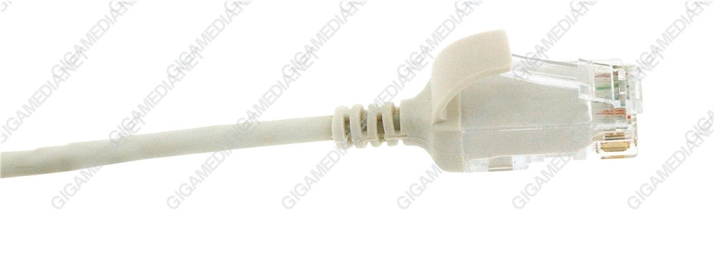 Kit di 10 Patch cord RJ45 CAT6 U/UTP LSZH Ultra-Slim 1 metri Bianco