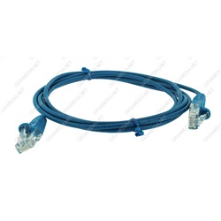 Lotto di 5 Patch cord RJ45 1 coppia Blu (4,5) 1 m