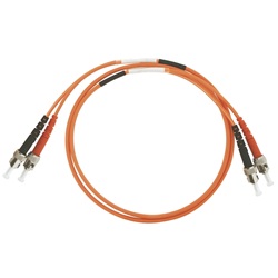 Patch cord ottica DUPLEX OM2 50/125 µm - ST/ST - 3 m Arancione