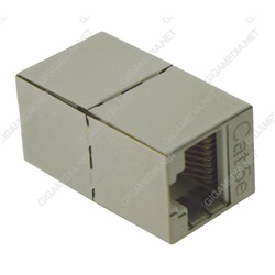 Mini giunto CAT5e RJ45 Femmina/Femmina schermato, STP