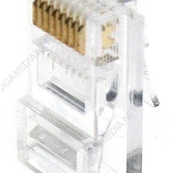 Lotto di 10 plug RJ45 per cavo flex 8/8 CAT5e