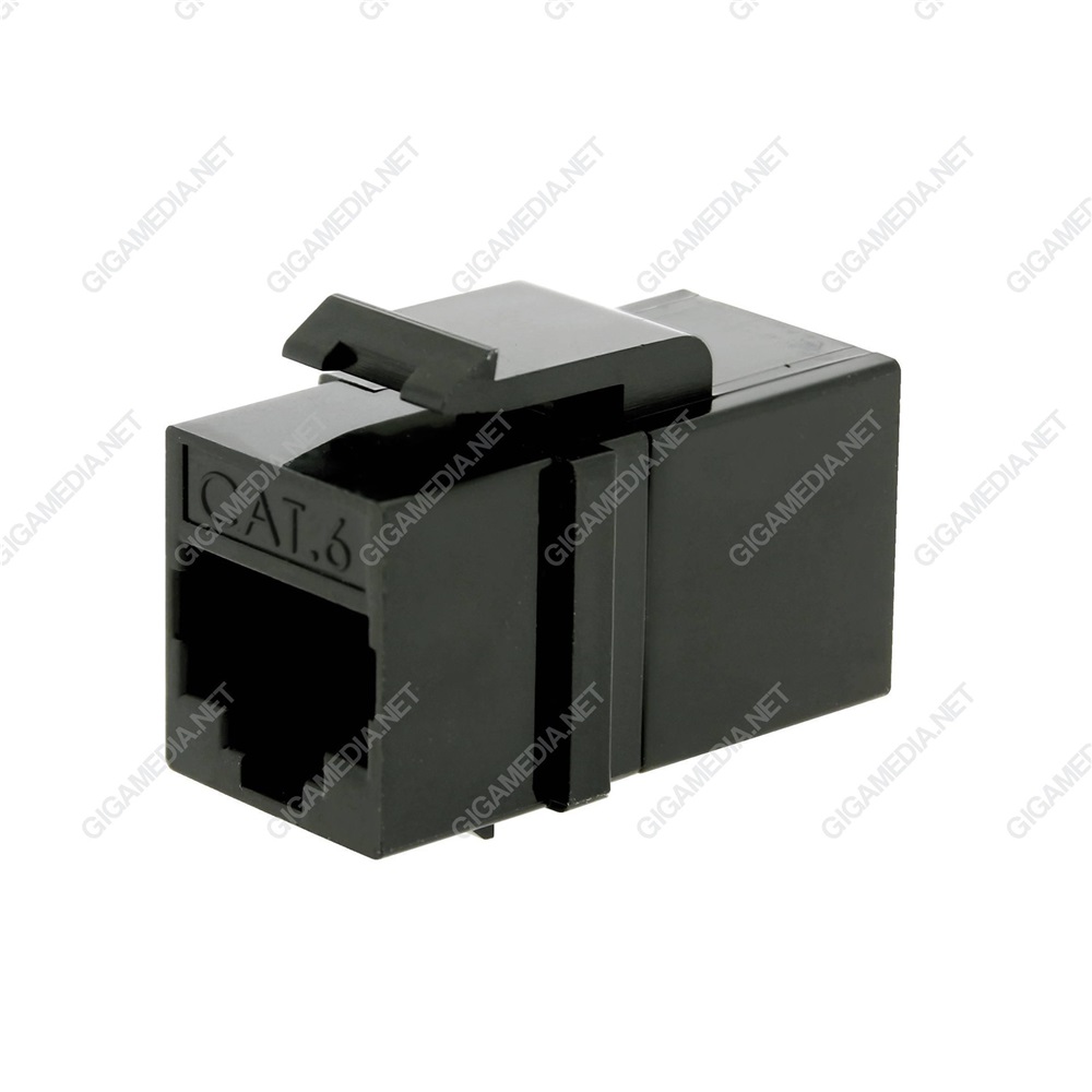 Giunto keystone CAT6 RJ45 Femmina/Femmina non schermato, UTP