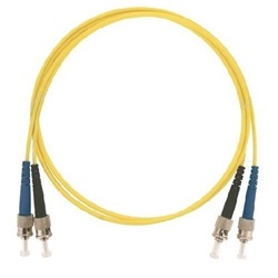 Patch cord ottica DUPLEX OS2 9/125 µm - LC/SC - 1 m Giallo