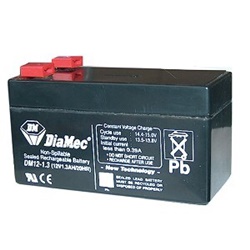Batteria 12V 1.1AH alta qualità design compatto per applicazioni elettriche diverse