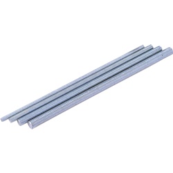Barra filettata acciaio zincata M8 lunghezza 3 metri per fissaggi e supporti elettrici