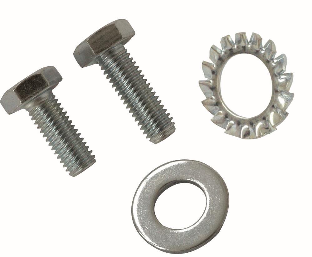 Rondella autobloccante dentellata zincata 10,5 mm per impianti elettrici