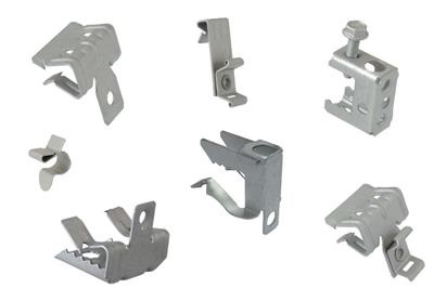 Clip Base Orizzontale Per Trave Sp. 4-10Mm Serie Easy