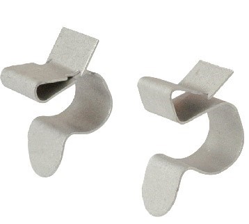 Fast Clip acciaio per tubi 8-9mm spessore 4-7,5mm fissaggio condotti elettrici