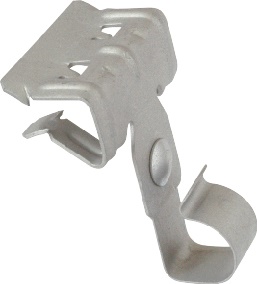 Clip conduit acciaio resistente diametro 25-30 mm per installazioni industriali e commerciali