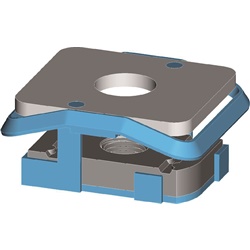 Dado fast kit M8x60 elettrozincato acciaio per connessioni elettriche resistenti