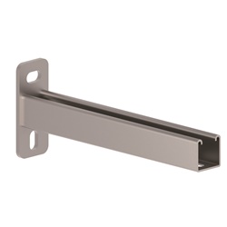 Mensola profilo 41x41 zincato a caldo 1000 mm supporto robusto impianti elettrici