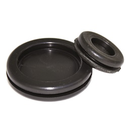 Inserto passacavi in PVC foro diam.47,5 mm per gestione cavi impianti elettrici