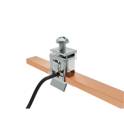Morsetto a clip per barra 12x4 connessione elettrica sicura e durevole professionale