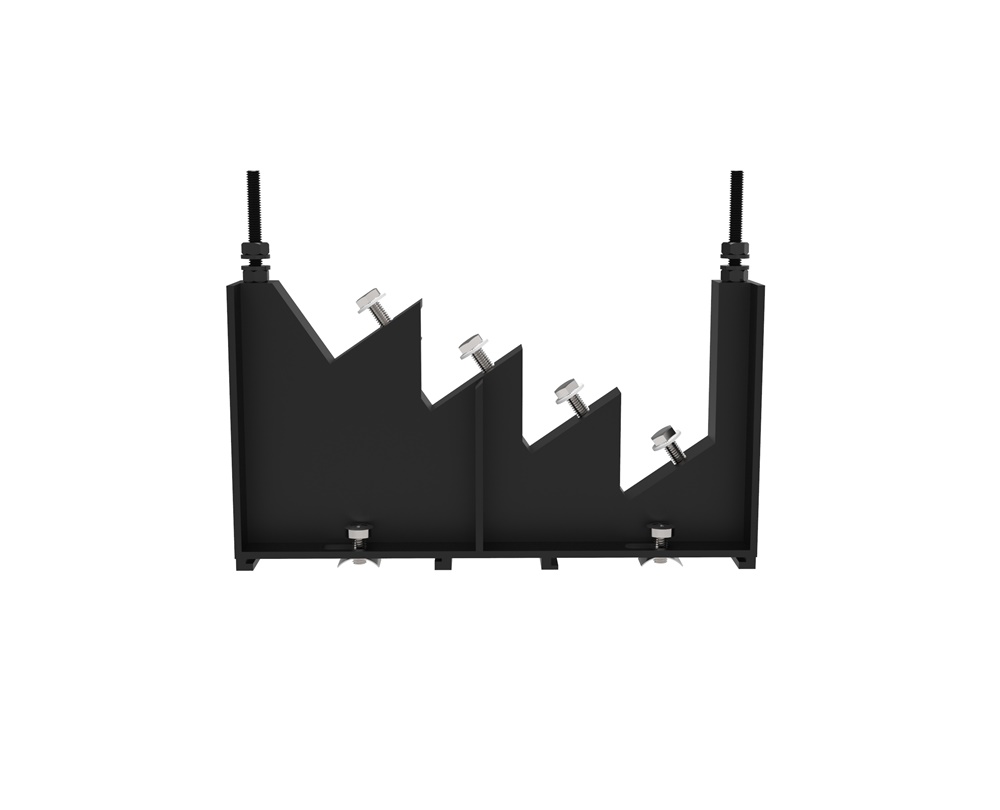 Supporto ripartitore elettrico 160-650A 3 fasi + neutro distribuzione carichi industriale