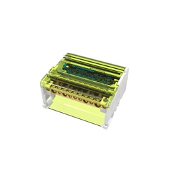 Ripartitore morsettiera quadripolare 125A 10 uscite distribuzione elettrica industriale