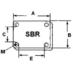 Serrabarre 63x63 per collegamenti elettrici sicuri, compatibile barre piene e flex, uso industriale e commerciale