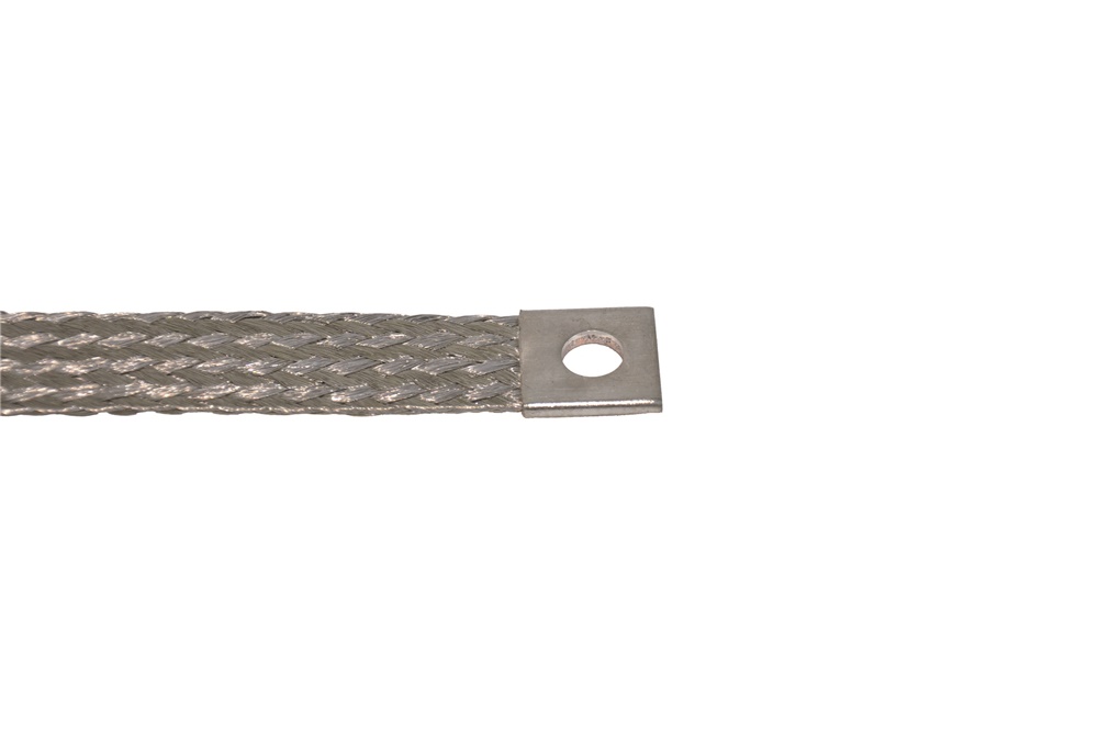 Treccia massa piatta stagnata 10 mmq rame flessibile per messa a terra industriale e commerciale