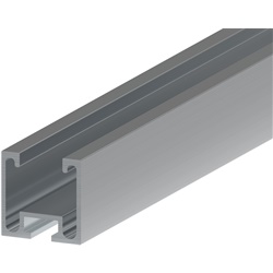 Profilo alluminio semplice 41x41 mm spessore 2,3 mm per installazioni elettriche robuste