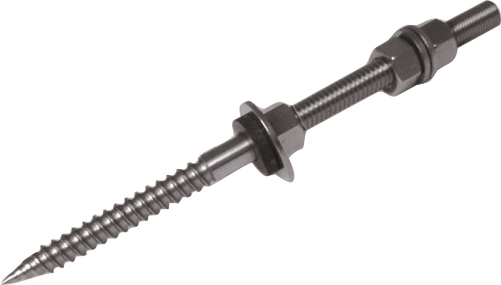 Vite autofilettante inox M10x200mm alta resistenza fissaggi elettrici e costruzione