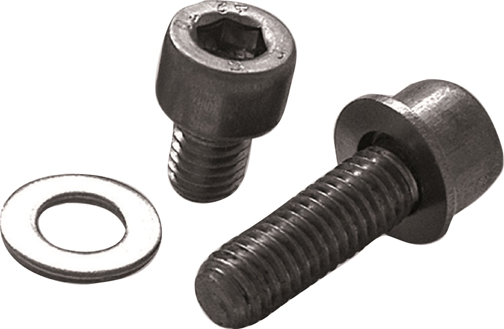 Vite TCEI inox M8x10 con rondella resistente corrosione per applicazioni elettriche