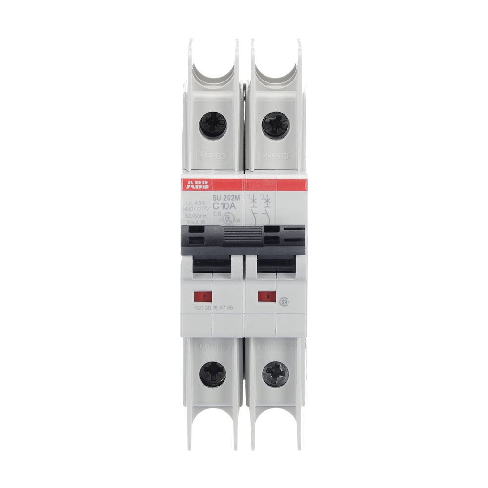 Interruttore Automatico Miniatura SU202M 2P 10A Curva C 400V AC 11.2kA UL489