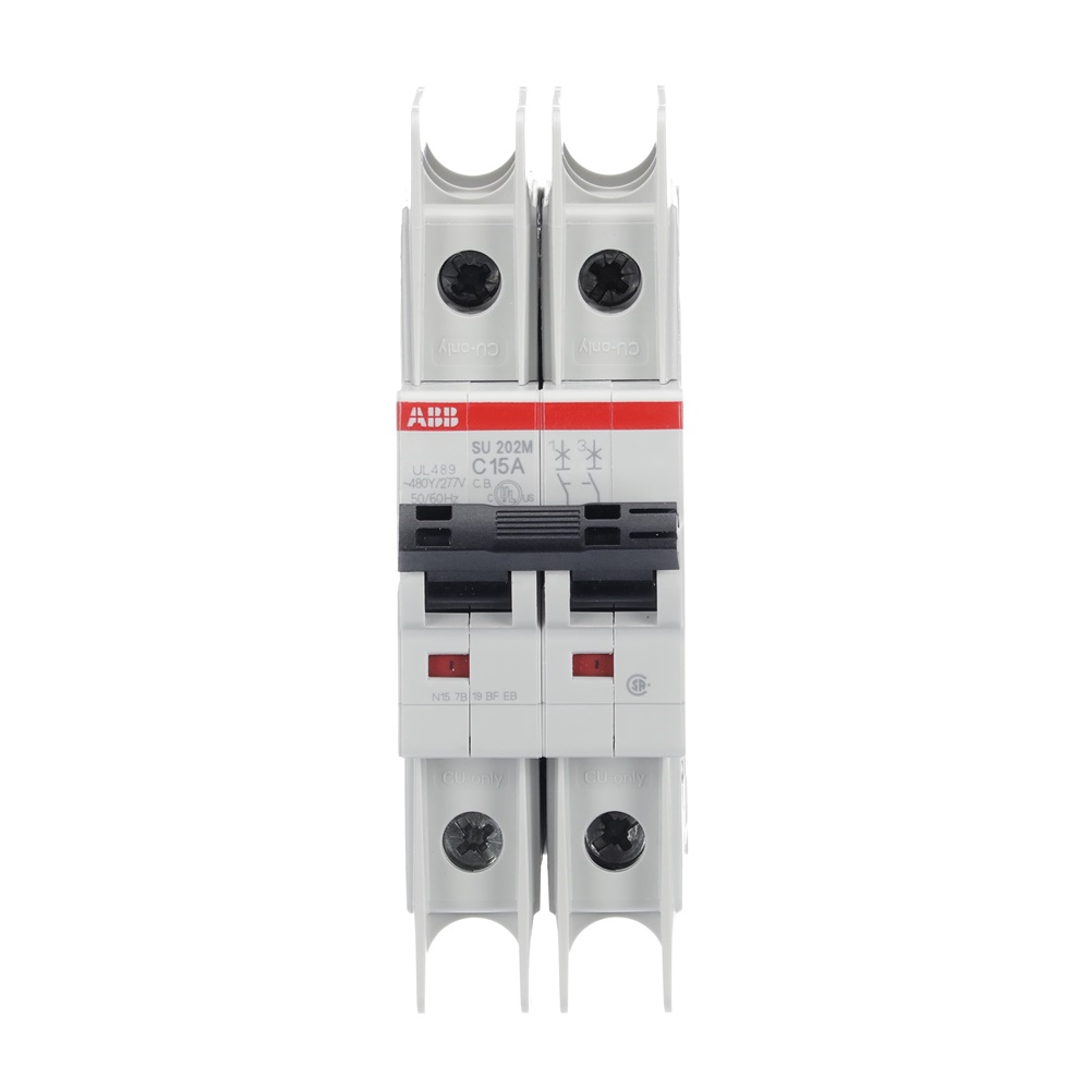 Interruttore Automatico Miniatura SU200M 2P 15A Curva C 400V AC 11.2kA
