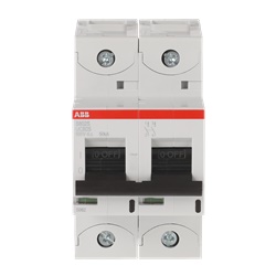 Interruttore automatico S802S-UCB25 2 poli 25A B caratteristica 50kA 250VDC alta prestazione