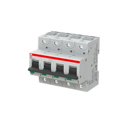 Interruttore automatico miniatura 4 poli K 16A 50kA 250VDC alta prestazione