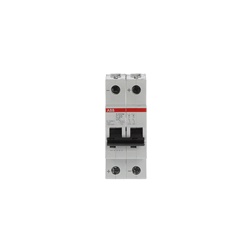 Interruttore automatico Miniature Circuit Breaker S200MUC 2P 20A C AC/DC 10kA uso industriale e civile