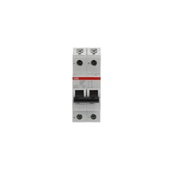 Interruttore automatico modulare S202MUC C 63A tipo C per applicazioni CA e CC